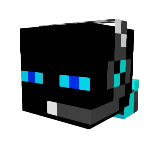 Captainmarc1 Minecraft avatar head, 3D render