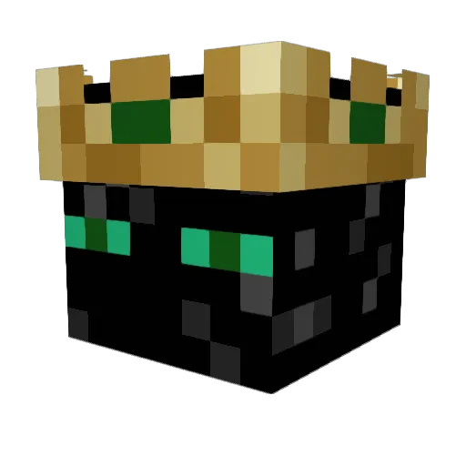 Captainpico1 Minecraft avatar head, 3D render