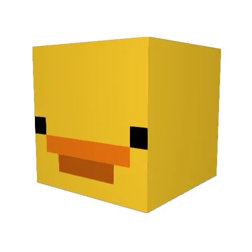 CaptianHayes Minecraft avatar head, 3D render