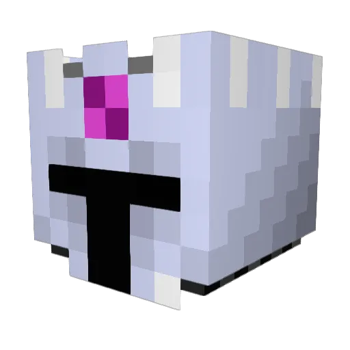 CaptianThunder Minecraft avatar head, 3D render