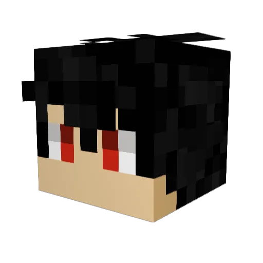 Captian_Jelly Minecraft avatar head, 3D render