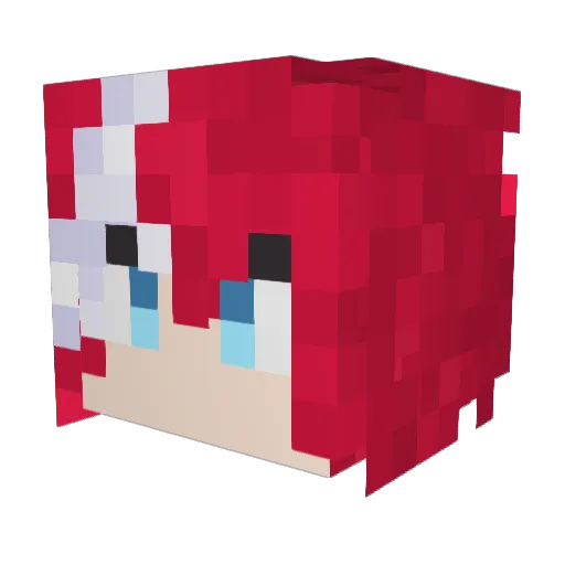 CaptinCabinetz Minecraft avatar head, 3D render