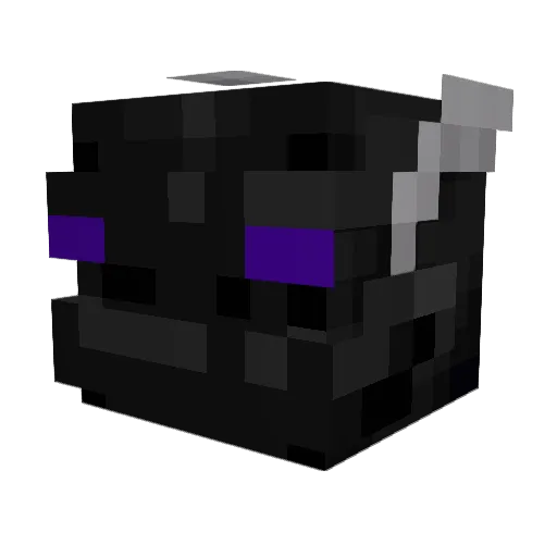 CaptnDestroy Minecraft avatar head, 3D render