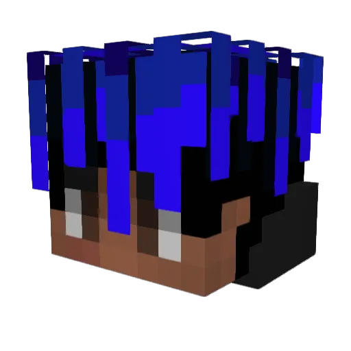 Captn_Oxy Minecraft avatar head, 3D render