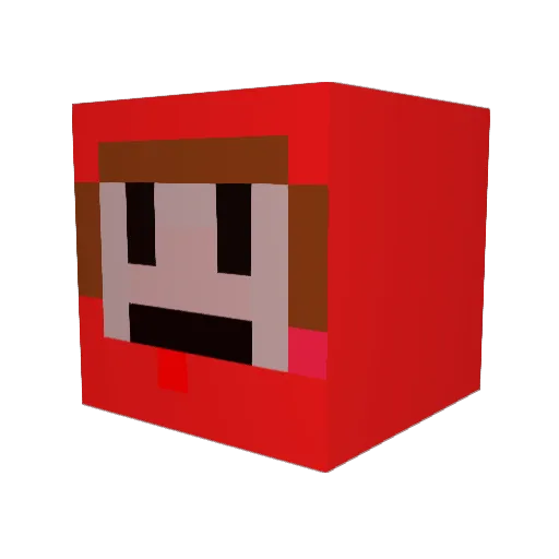 Capy_420 Minecraft avatar head, 3D render