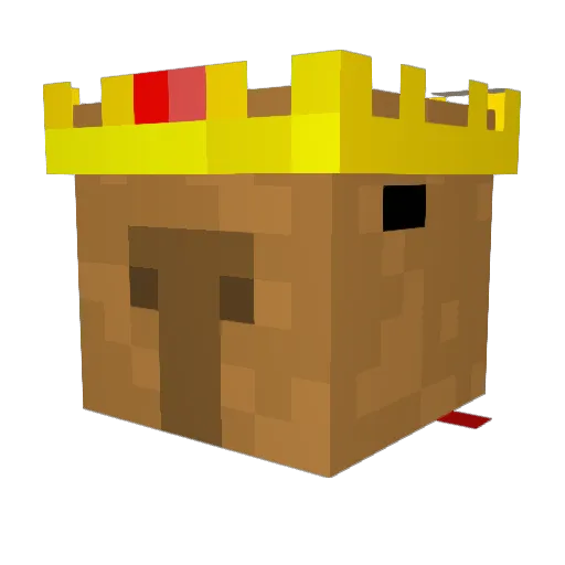 Capybara_God Minecraft avatar head, 3D render