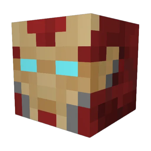 CarAreCool1234 Minecraft avatar head, 3D render