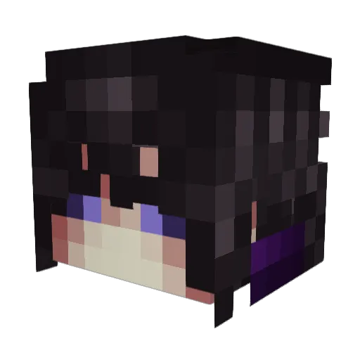 CarLiTos911 Minecraft avatar head, 3D render