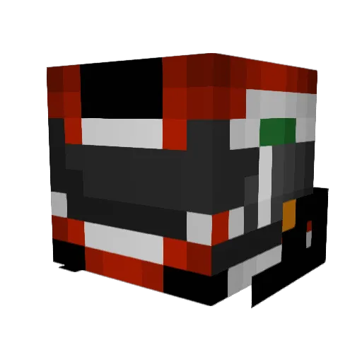 CarMasterr Minecraft avatar head, 3D render