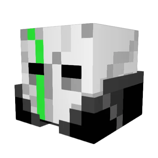 Car_speedy895 Minecraft avatar head, 3D render