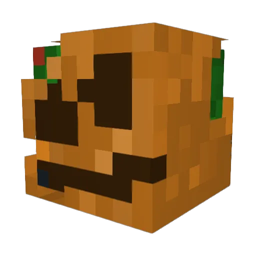 Carag_Mc Minecraft avatar head, 3D render