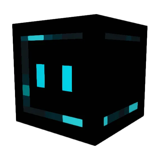 Carat0 Minecraft avatar head, 3D render