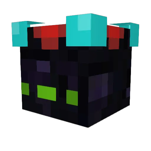 CarbonSmasher Minecraft avatar head, 3D render