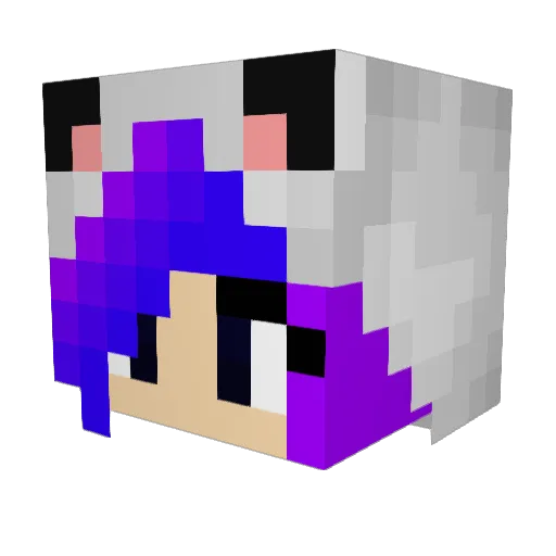 CarderMason Minecraft avatar head, 3D render