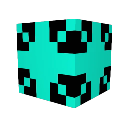 Cardoglu Minecraft avatar head, 3D render