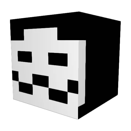 Care0n Minecraft avatar head, 3D render
