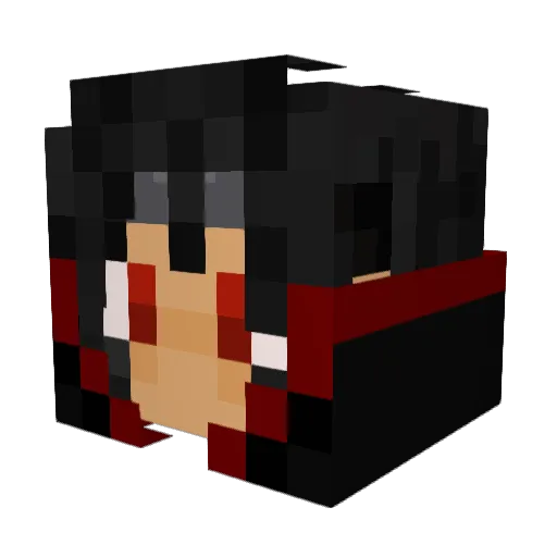 CareAboutStats Minecraft avatar head, 3D render