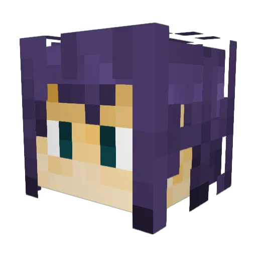 Carey_Jack Minecraft avatar head, 3D render