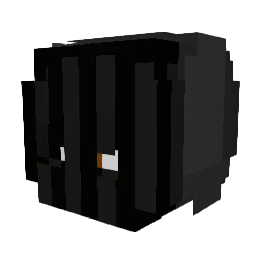 CaribbeanCoolKid Minecraft avatar head, 3D render