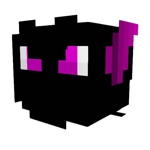 CarkyDerg Minecraft avatar head, 3D render