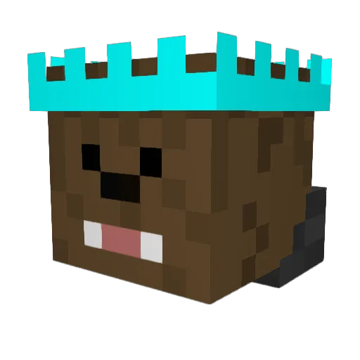 CarlNie123 Minecraft avatar head, 3D render