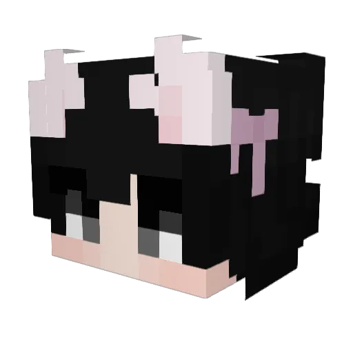CarlRH Minecraft avatar head, 3D render
