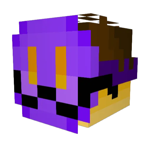 Carl_Dyson Minecraft avatar head, 3D render