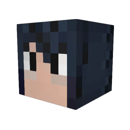 Carl_Marks Minecraft avatar head, 3D render
