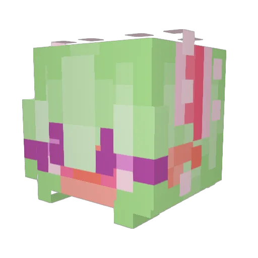 CarleeJ313 Minecraft avatar head, 3D render