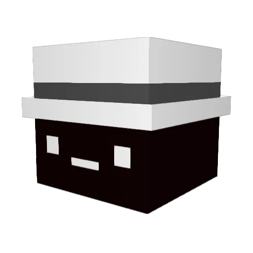 Carlfog08 Minecraft avatar head, 3D render