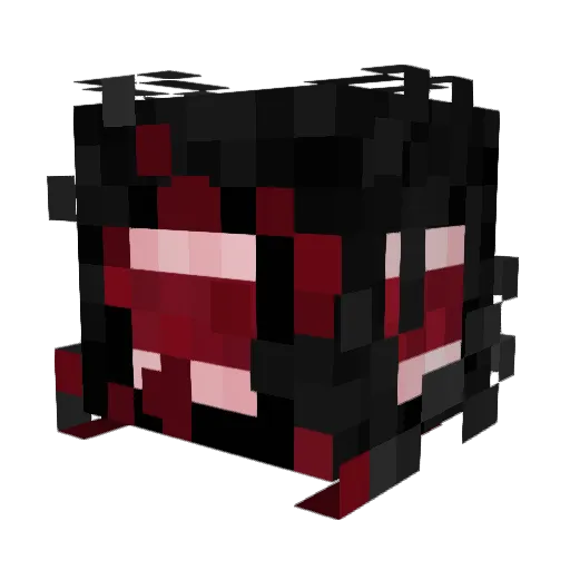 Carlhugo8 Minecraft avatar head, 3D render