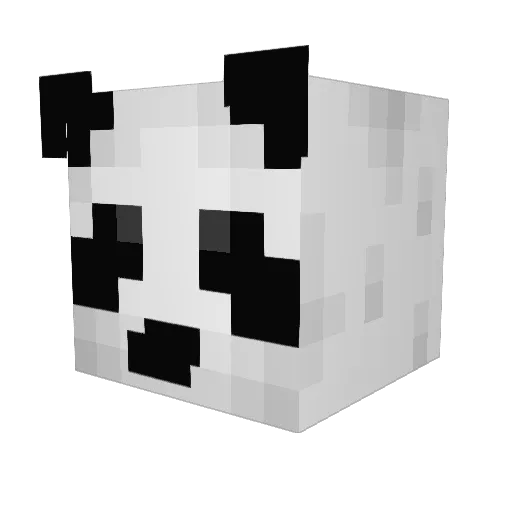 CarlisIle Minecraft avatar head, 3D render