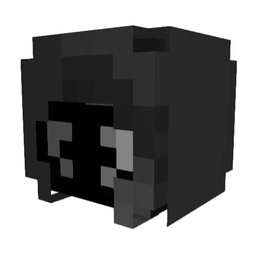 CarlitoColin Minecraft avatar head, 3D render