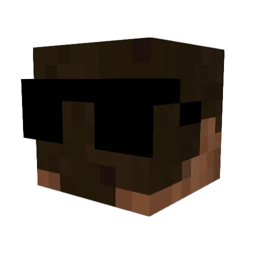 Carlos004 Minecraft avatar head, 3D render