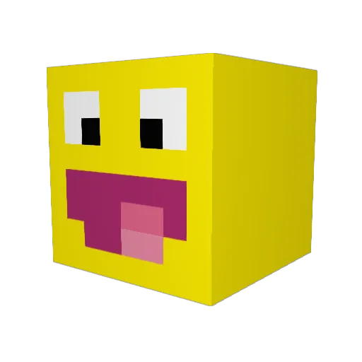 CarlosAlexisCxD Minecraft avatar head, 3D render