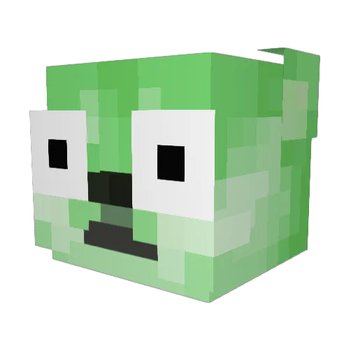 CarlosVeneco Minecraft avatar head, 3D render