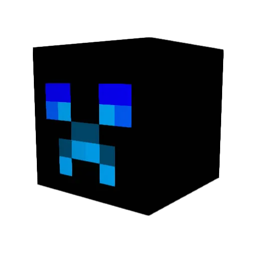 Carlsson11 Minecraft avatar head, 3D render