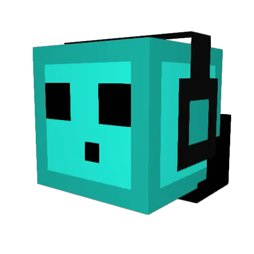 Carmine2007 Minecraft avatar head, 3D render