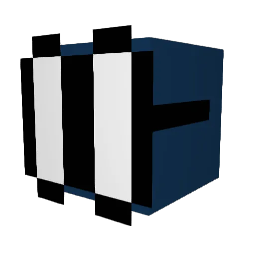Carnagekiller Minecraft avatar head, 3D render