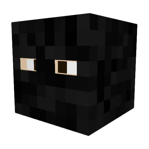 CarnivoreIsFat Minecraft avatar head, 3D render