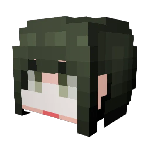 Carpe_Diem001 Minecraft avatar head, 3D render