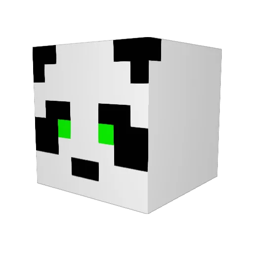 CarpsHalo Minecraft avatar head, 3D render