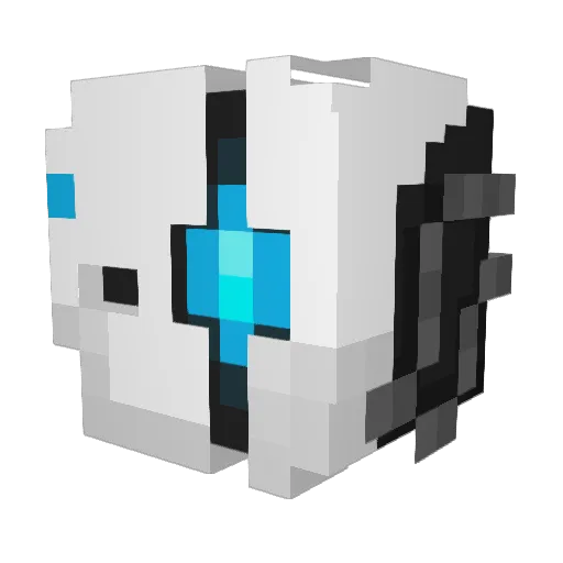 CarrotKarrot Minecraft avatar head, 3D render