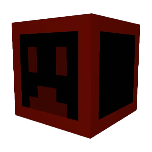 Carrotsdance Minecraft avatar head, 3D render