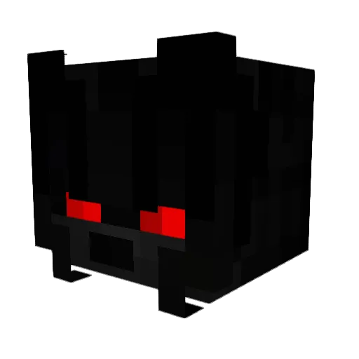 Cars Minecraft avatar head, 3D render