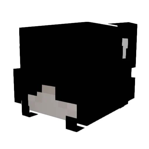 CarsPotente Minecraft avatar head, 3D render