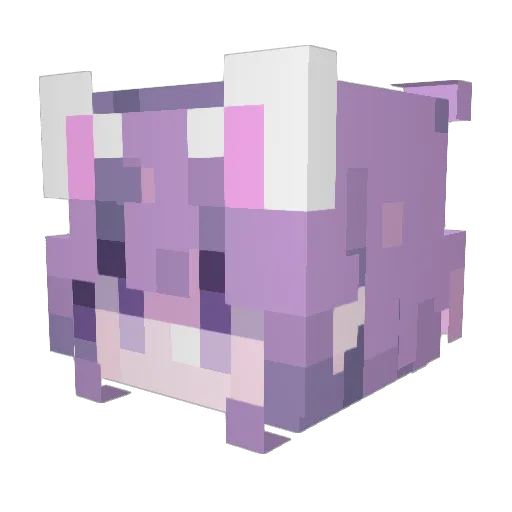 Carsiexd Minecraft avatar head, 3D render