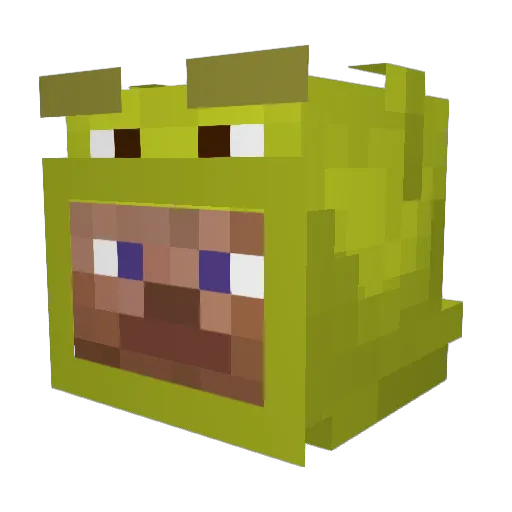 Carson878 Minecraft avatar head, 3D render