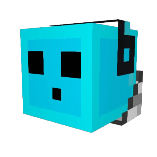 CarsonJohn7 Minecraft avatar head, 3D render