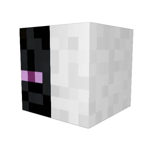 Carson_Plays Minecraft avatar head, 3D render